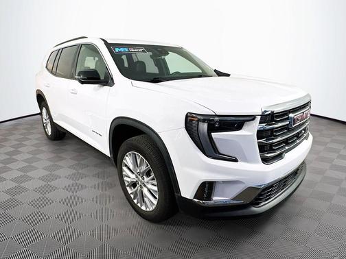 Summit White 2026 GMC Acadia Elevation