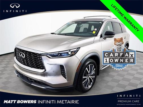 Warm Titanium 2023 INFINITI QX60 SENSORY
