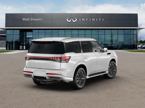 Radiant White 2027 INFINITI QX80 Luxe