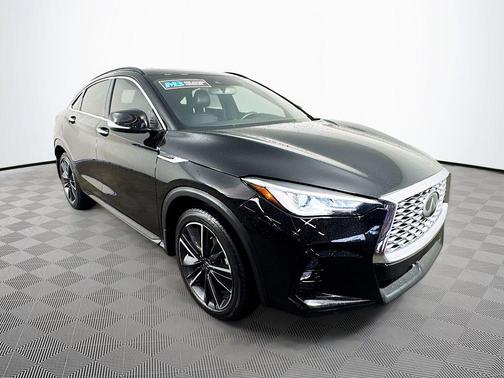 Black Obsidian 2022 INFINITI QX55 LUXE