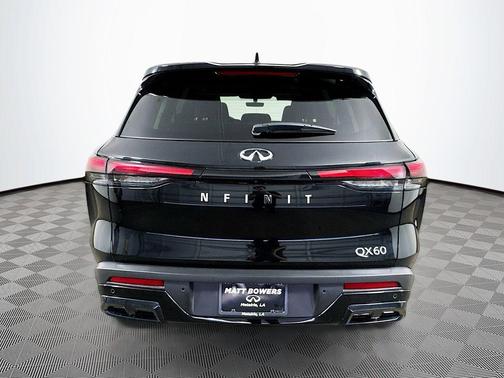 Diamond Black 2025 INFINITI QX60 Pure