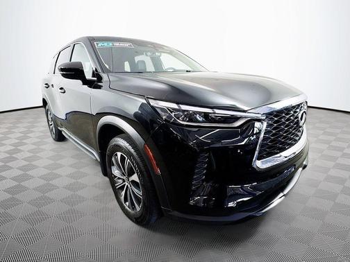 Diamond Black 2025 INFINITI QX60 Pure