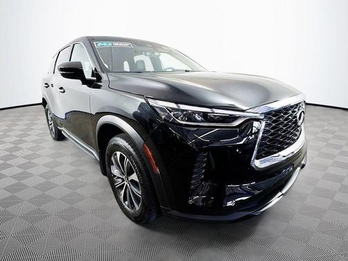 Diamond Black 2025 INFINITI QX60 Pure