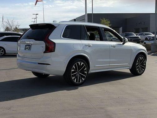 Crystal White Pearl 2026 Volvo XC90 Plug-In Hybrid T8 Plus 6-Seater