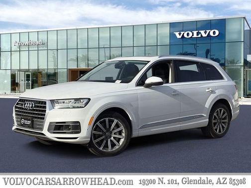 Glacier White Metallic 2019 Audi Q7 55 Premium Plus
