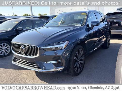Denim Blue Metallic 2023 Volvo XC60 B5 Ultimate Bright Theme