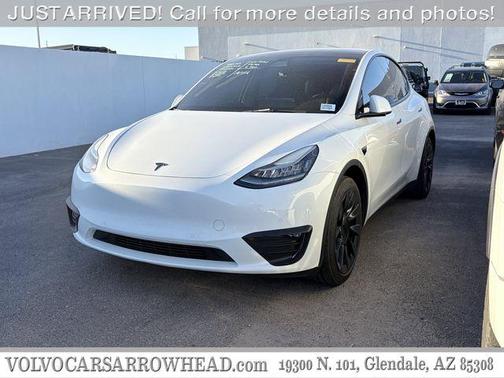 White 2021 Tesla Model Y Long Range