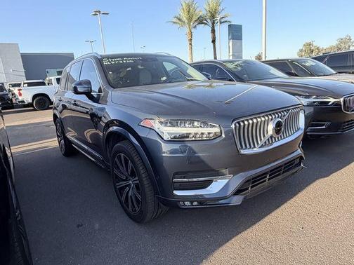 Denim Blue Metallic 2022 Volvo XC90 T6 Inscription 6 Passenger