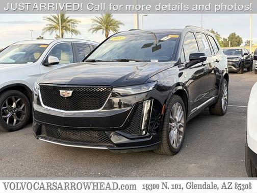 Stellar Black Metallic 2021 Cadillac XT6 Sport AWD
