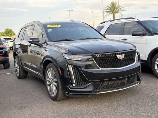 Stellar Black Metallic 2021 Cadillac XT6 Sport AWD
