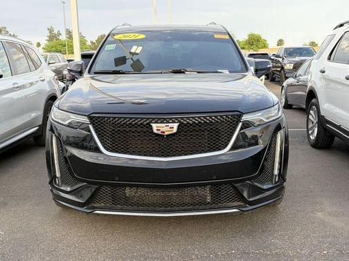 Stellar Black Metallic 2021 Cadillac XT6 Sport AWD