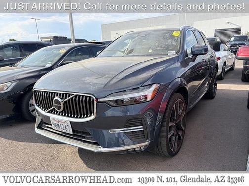 Denim Blue Metallic 2023 Volvo XC60 B5 Ultimate Bright Theme