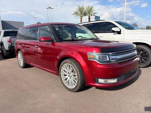 Ruby Red Metallic 2016 Ford Flex Limited w/EcoBoost