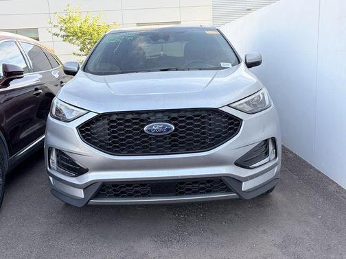 Silver Metallic 2024 Ford Edge ST Line
