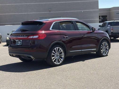 Burgundy 2017 Lincoln MKX Reserve