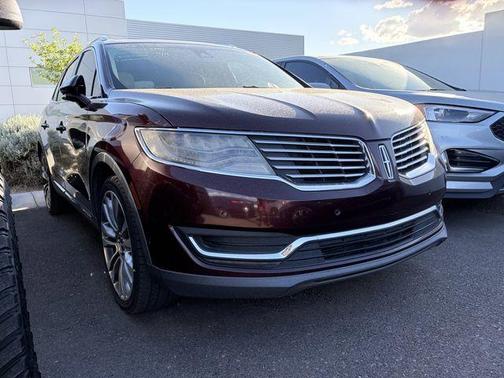Burgundy 2017 Lincoln MKX Reserve