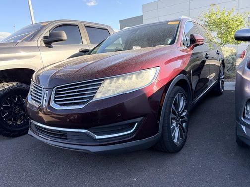 Burgundy 2017 Lincoln MKX Reserve