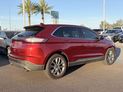 Ruby Red Metallic 2016 Ford Edge Titanium
