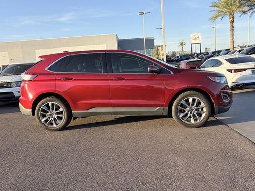 Ruby Red Metallic 2016 Ford Edge Titanium