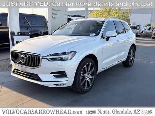 Crystal White 2020 Volvo XC60 T6 Inscription