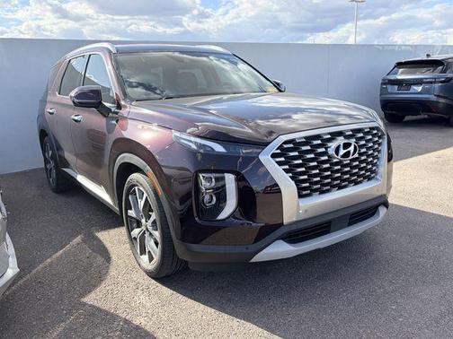 Burgundy 2022 Hyundai PALISADE SEL