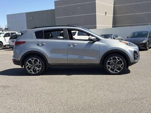 Steel Gray 2020 Kia Sportage SX Turbo