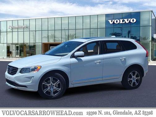 Ice White 2015 Volvo XC60 T6 Platinum