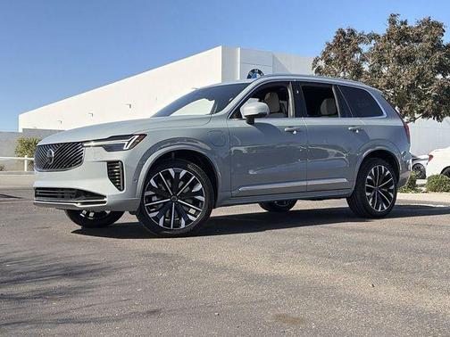 Gray Metallic 2026 Volvo XC90 Plug-In Hybrid T8 Plus 7-Seater