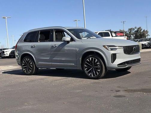 Gray Metallic 2026 Volvo XC90 Plug-In Hybrid T8 Plus 7-Seater