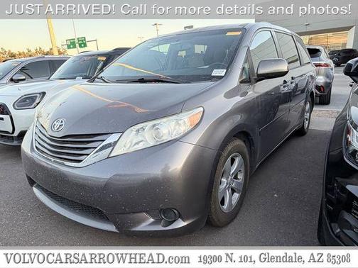 Predawn Gray Mica 2015 Toyota Sienna LE