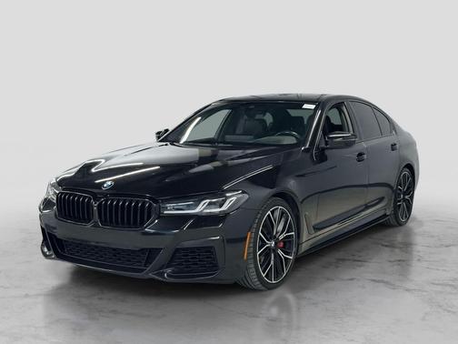 Black Sapphire Metallic 2022 BMW M550 i Xdrive