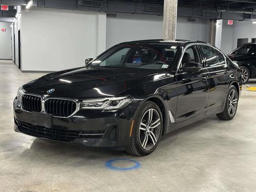 Black Sapphire Metallic 2023 BMW 530 i xDrive