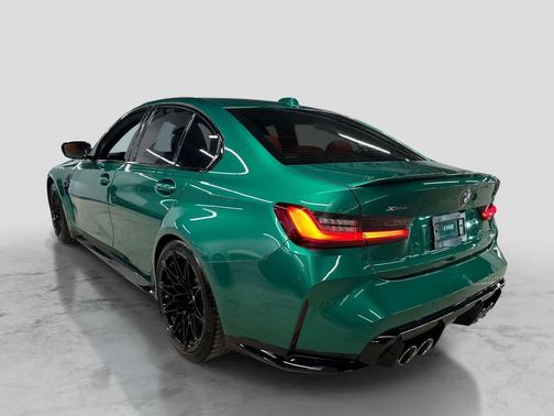 Isle of Man Green Metallic 2024 BMW M3 Competition xDrive