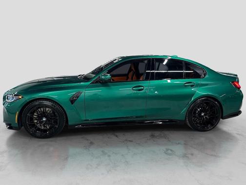 Isle of Man Green Metallic 2024 BMW M3 Competition xDrive