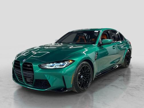 Isle of Man Green Metallic 2024 BMW M3 Competition xDrive