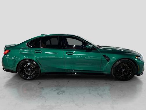 Isle of Man Green Metallic 2024 BMW M3 Competition xDrive