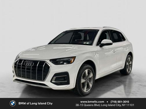 Ibis White 2022 Audi Q5 40 Premium Plus