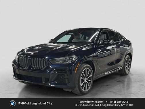 Carbon Black Metallic 2023 BMW X6 xDrive40i