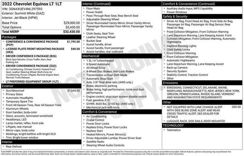 2022 Chevrolet Equinox 1LT