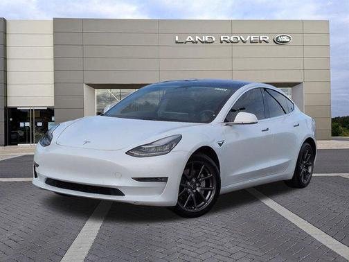 Pearl White Multi-Coat 2018 Tesla Model 3 Long Range