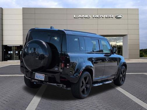 Santorini Black Metallic 2023 Land Rover Defender 110 X-Dynamic SE