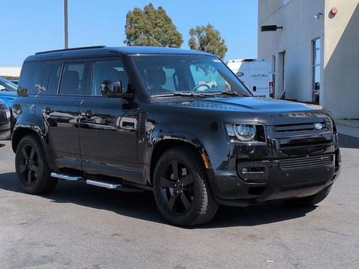 Santorini Black Metallic 2023 Land Rover Defender 110 X-Dynamic SE