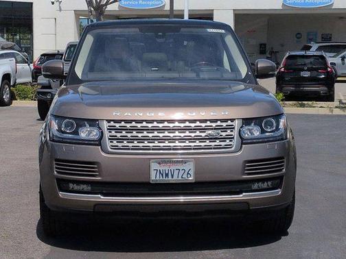 Gold 2016 Land Rover Range Rover 3.0L Turbocharged Diesel HSE Td6