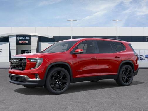 Volcanic Red 2026 GMC Acadia Elevation
