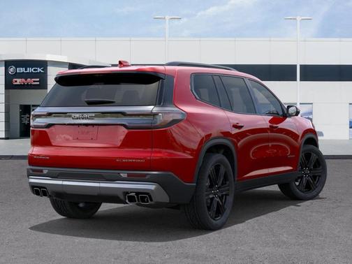 Volcanic Red 2026 GMC Acadia Elevation
