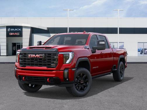 Volcanic Red 2026 GMC Sierra 2500 AT4