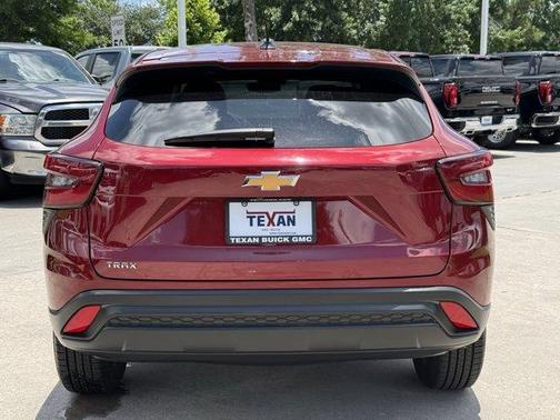 Crimson Metallic 2025 Chevrolet Trax LS