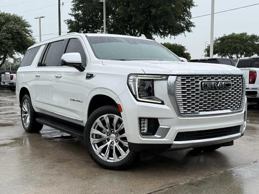 White Frost Tri-Coat 2024 GMC Yukon XL Denali