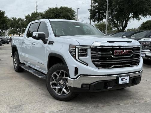 Glacier White 2026 GMC Sierra 1500 SLT