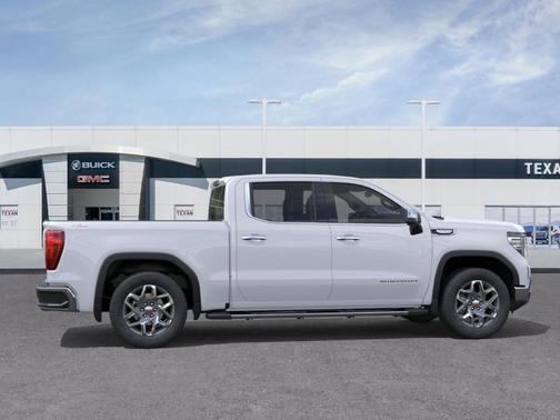 Glacier White 2026 GMC Sierra 1500 SLT